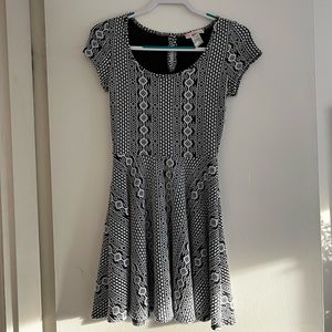 Banana Lemon Aztec Dress